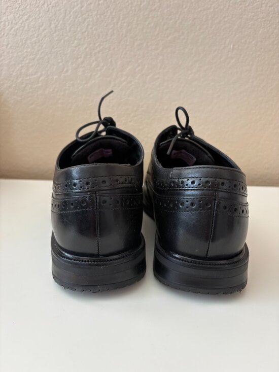 Rockport Hydro Shield Wingtip Oxford Dress Shoes Mens 10W Black Leather main image 5
